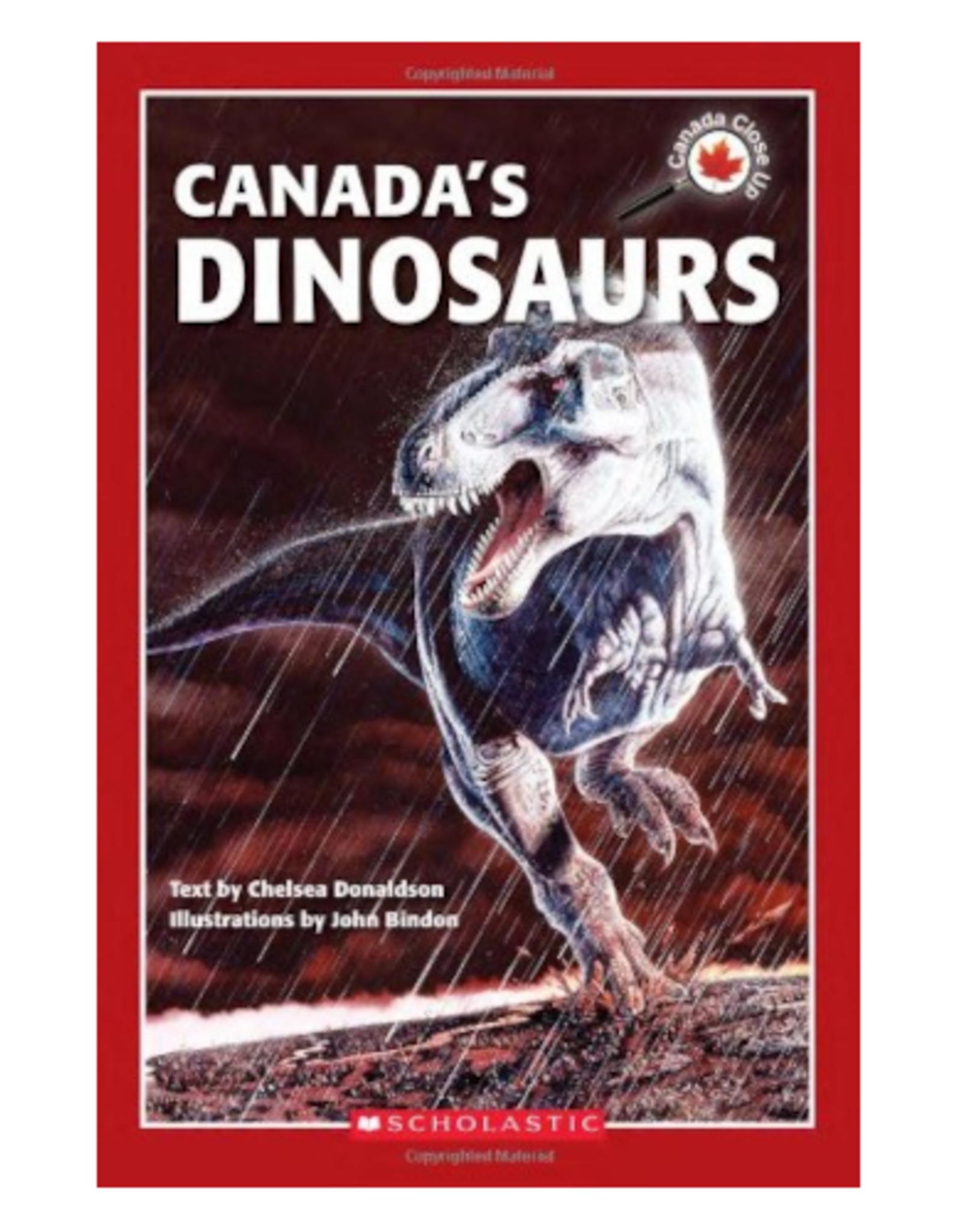 Scholastic Books Book - Canada Close Up: Canada's Dinosaurs