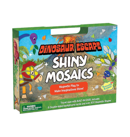 Peaceable Kingdom Dinosaur Escape Shiny Mosaics