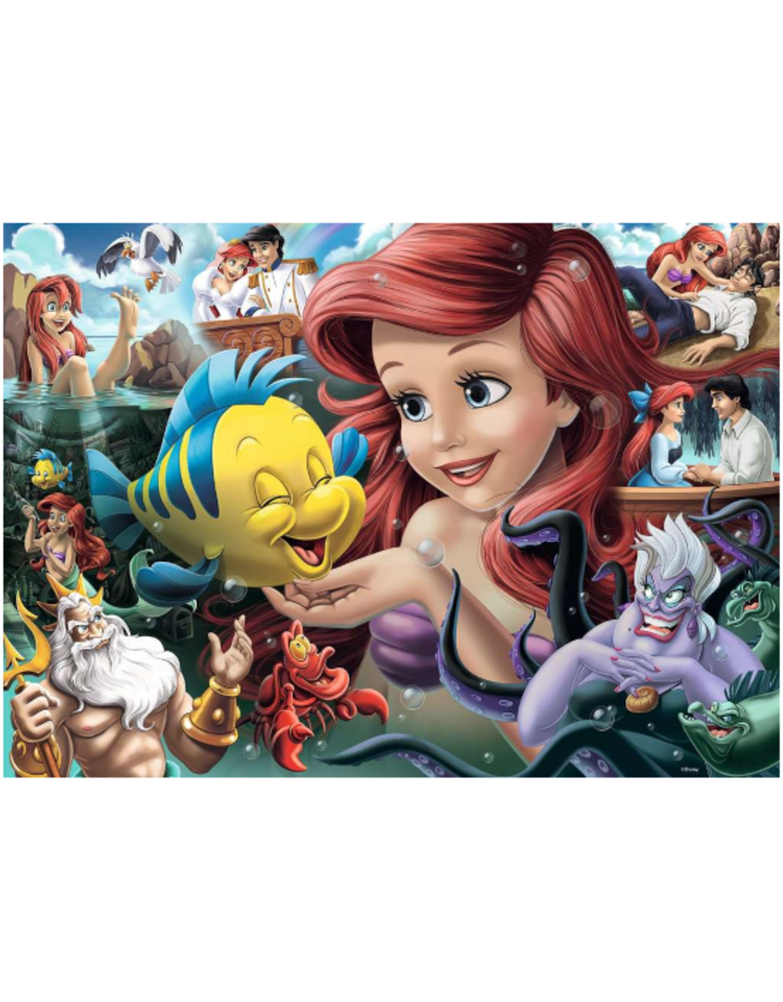 Ravensburger Ravensburger - 1000pcs - Disney Heroines: Ariel
