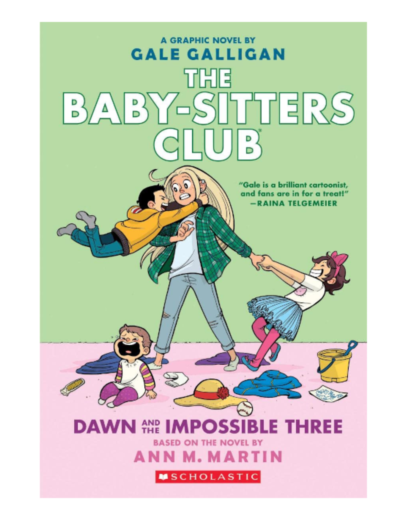 Scholastic Books Book - The Baby-Sitters Club Graphix #5: Dawn and the Impossible Three