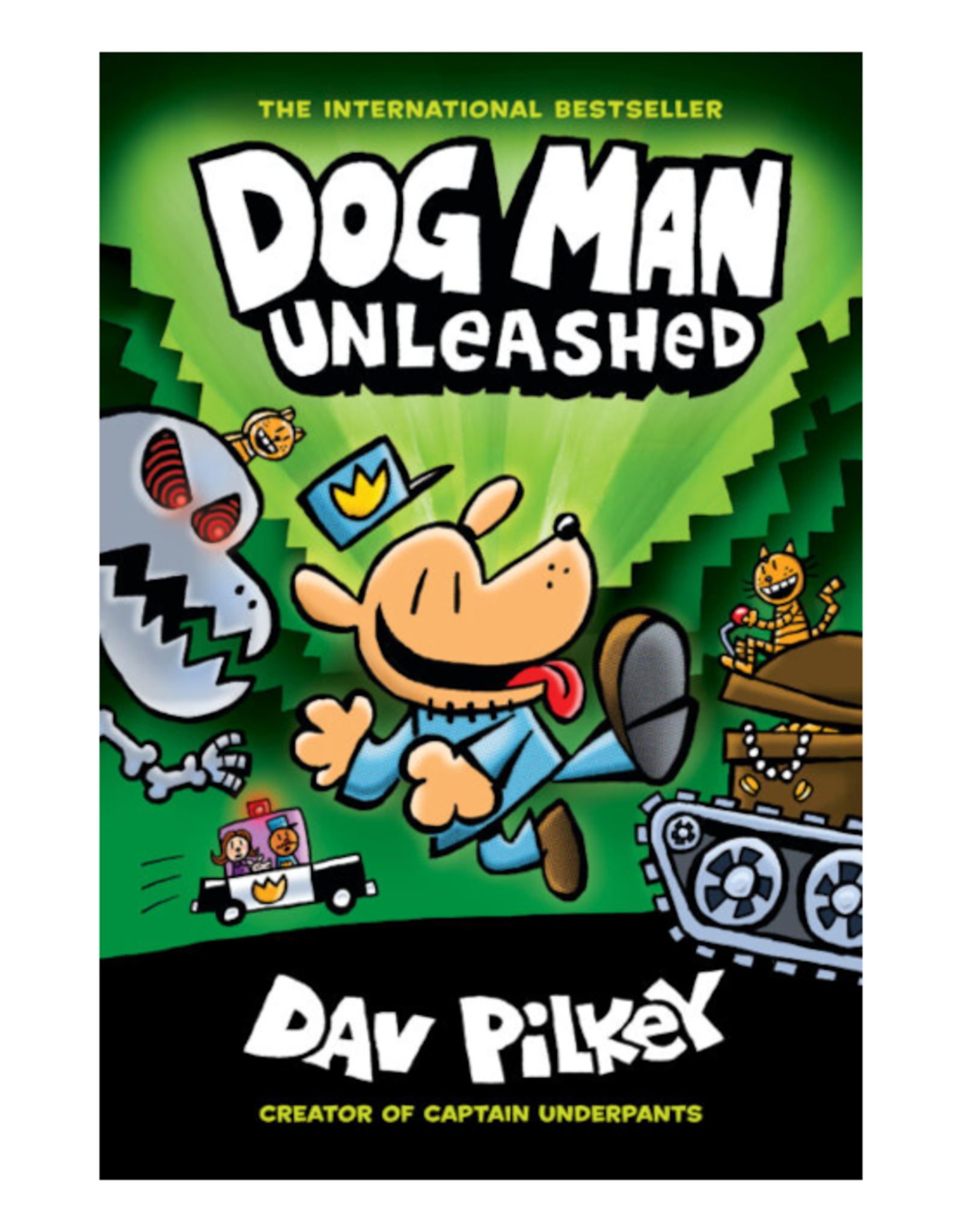 Scholastic Books Book - Dog Man #2: Dog Man Unleashed