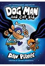 Scholastic Books Book - Dog Man #4: Dog Man and Cat Kid