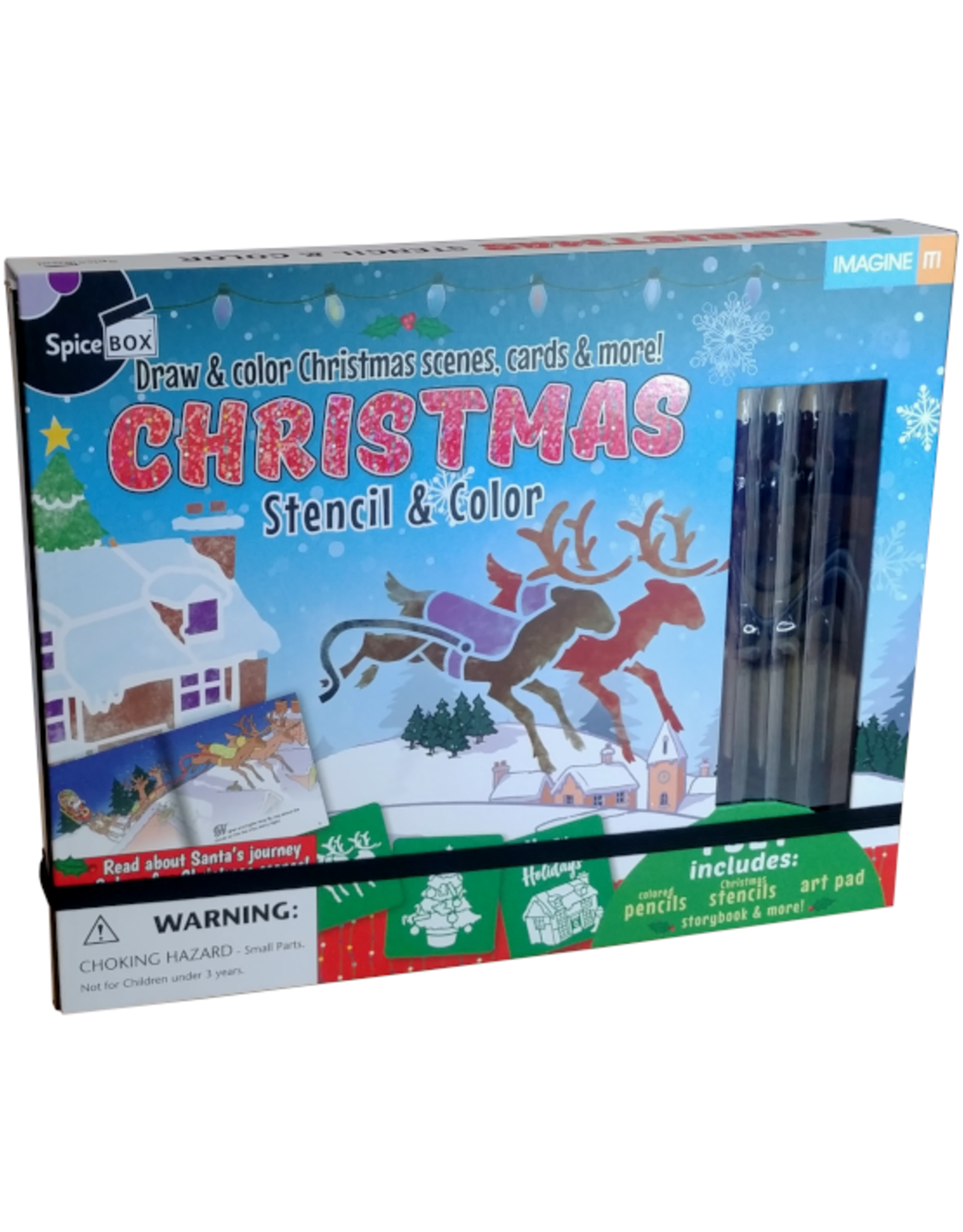 SpiceBox Spicebox - Imagine It! Christmas Stencils