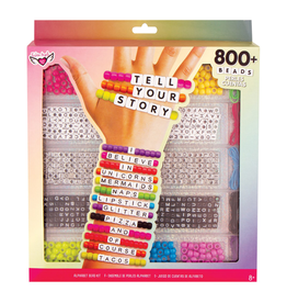 Tell Your Story Alphabet Bead Case