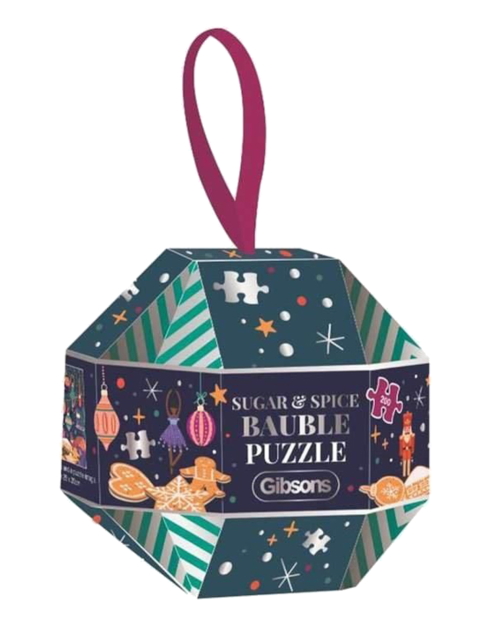 Gibsons Gibsons - 200pcs - Sugar and Spice Christmas Bauble Jigsaw Puzzle