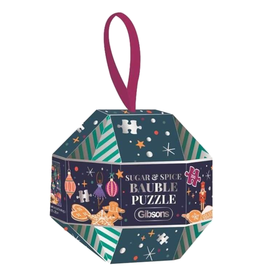 Gibsons Sugar and Spice Christmas Bauble Jigsaw Puzzle (200pcs)
