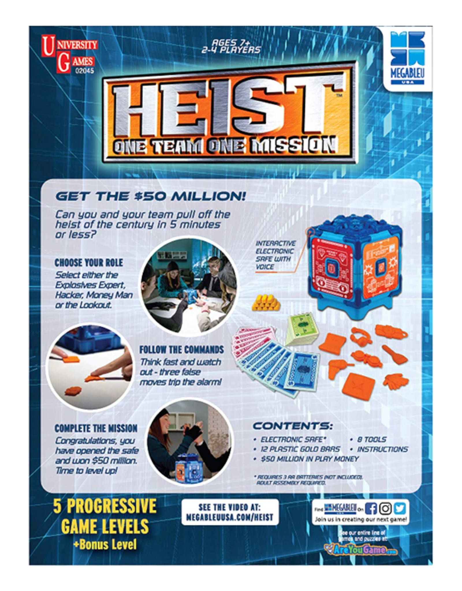 University Games University Games - Heist: One Team One Mission