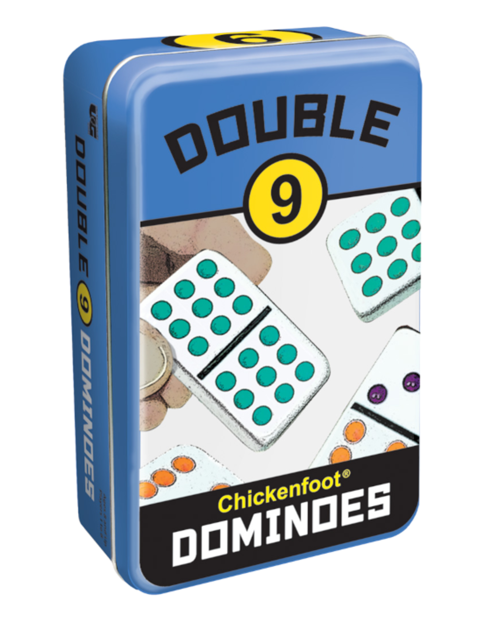 University Games University Games - Double 9 Chickenfoot Dominoes