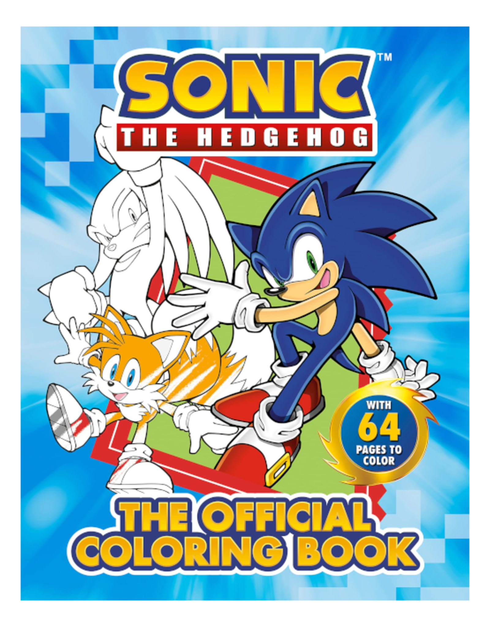 Penguin Random House Books Book - Sonic the Hedgehog: The Official Coloring Book