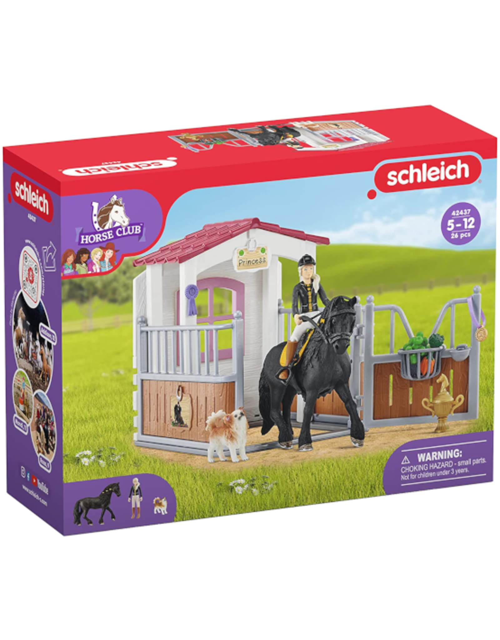 Schleich 42437 HorseBox HorseClub Tori & Princess - Schleich