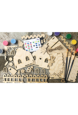 McTavish Academy of Art - Gingerbread House Laser Cut 3D Art Kit