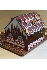 McTavish Academy of Art - Gingerbread House Laser Cut 3D Art Kit
