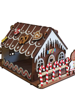 McTavish Academy of Art - Gingerbread House Laser Cut 3D Art Kit