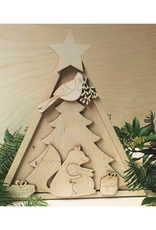 McTavish Academy of Art  - Christmas Tree 3D Laser Cut Art Kit