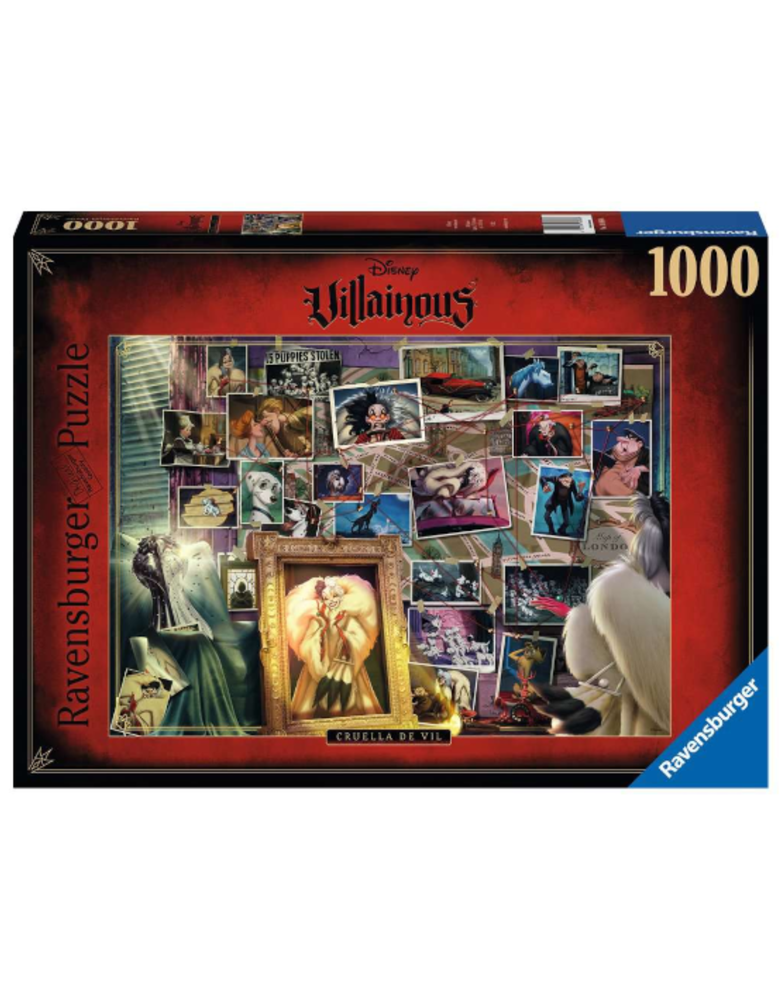 Ravensburger Ravensburger - 1000pcs - Villainous: Cruella de Vil