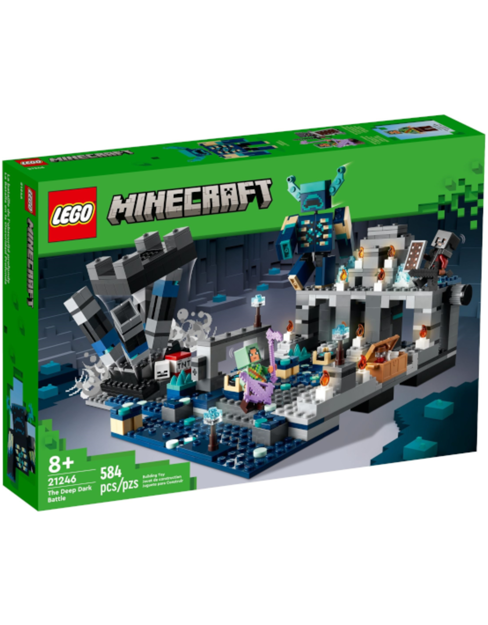 LEGO® Minecraft: The End Arena Battle Playset