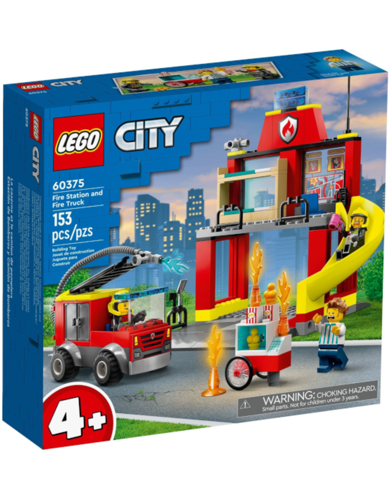 Lego Lego - City - 60375 - Fire Station and Fire Truck