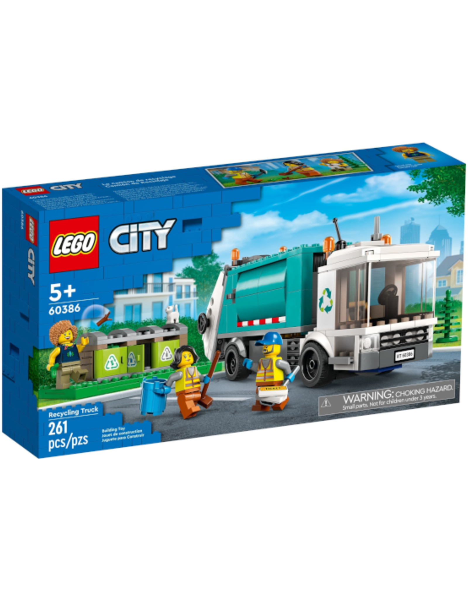 Lego Lego - City - 60386 - Recycling Truck