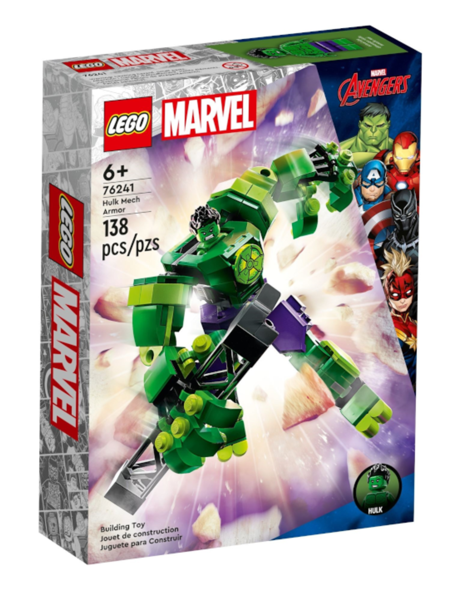 Lego Lego - Marvel - 76241 - Hulk Mech Armor