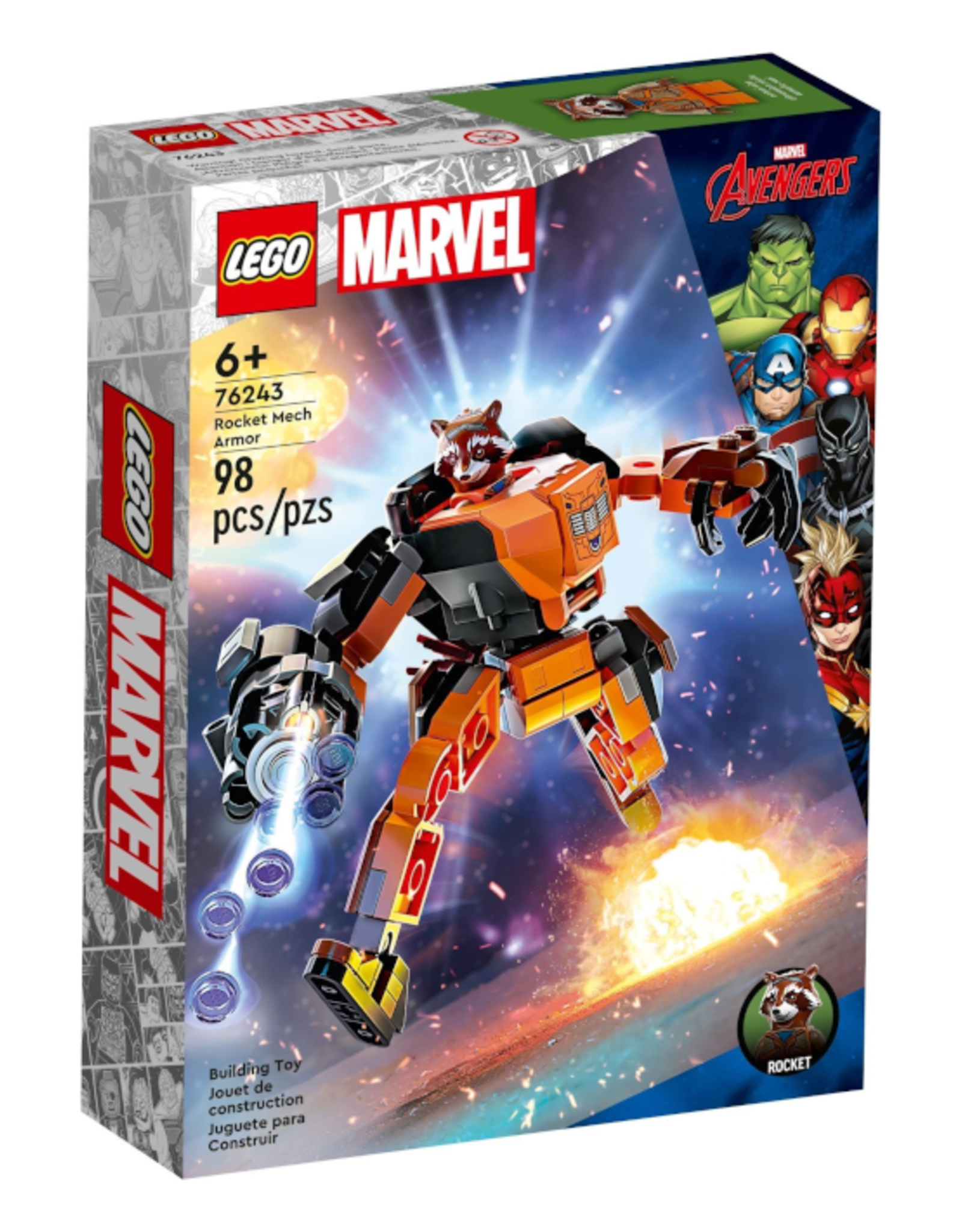 Lego Lego - Marvel - 76243 - Rocket Mech Armor