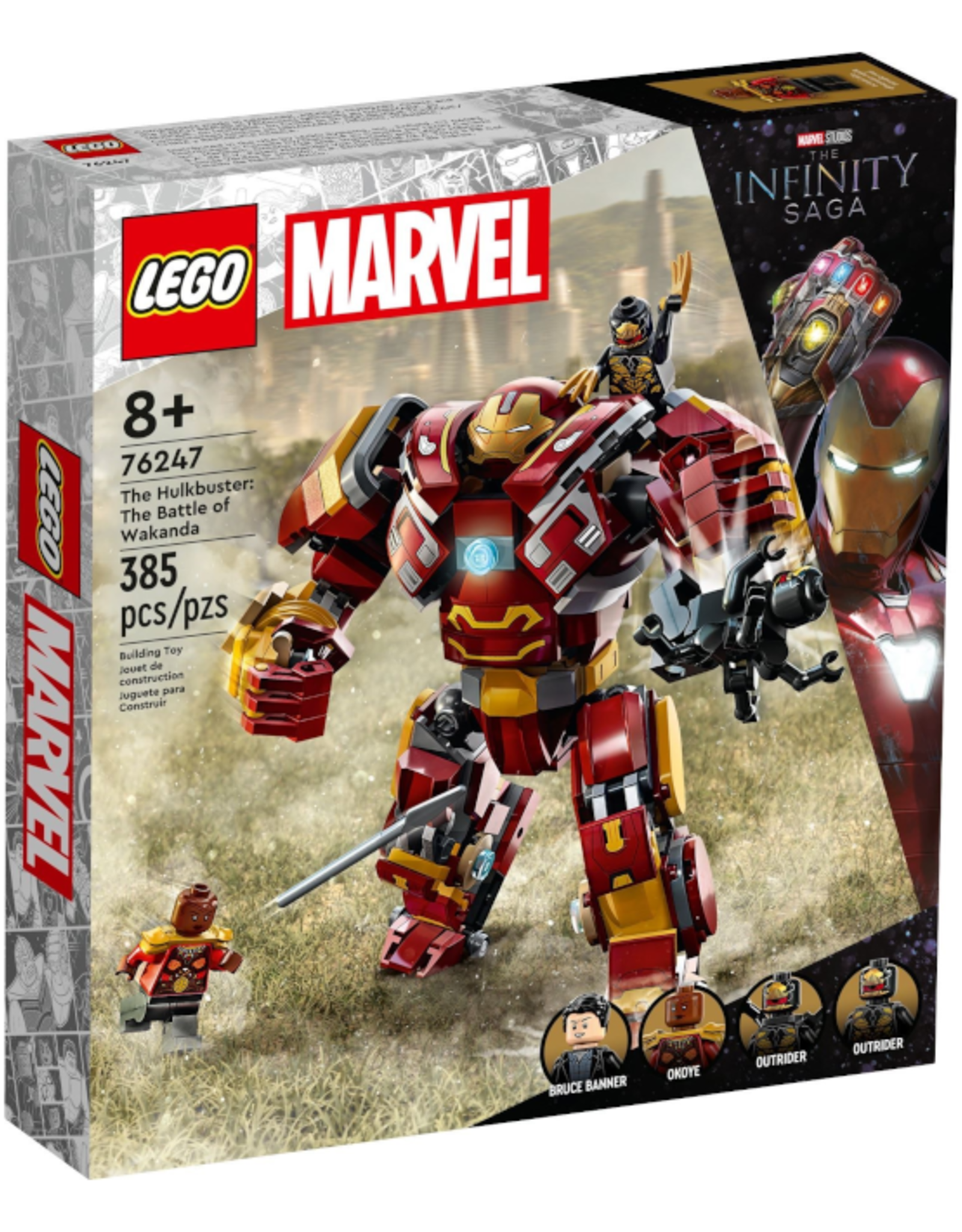 Lego Lego - Marvel - 76247 - The Hulkbuster: The Battle of Wakanda