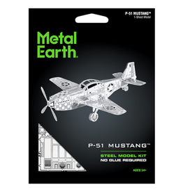 Metal Earth P-51 Mustang Metal Earth Model Kit