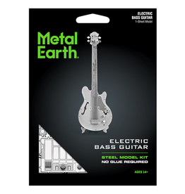 Metal Earth Electric Bass Guitar Metal Earth