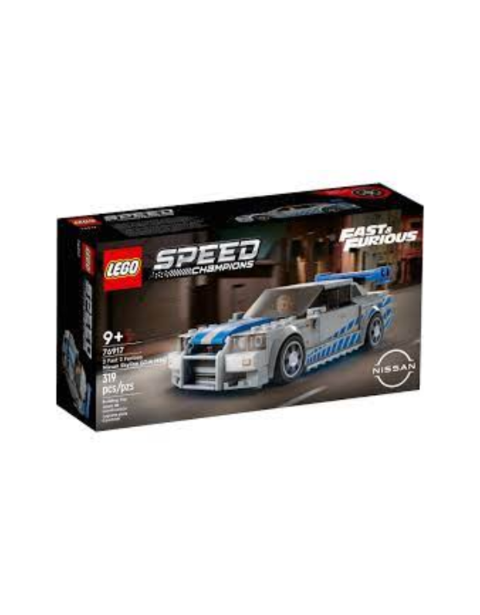 Lego Lego - Speed Champions - 76917 - 2 Fast 2 Furious Nissan Skyline GT-R (R34)