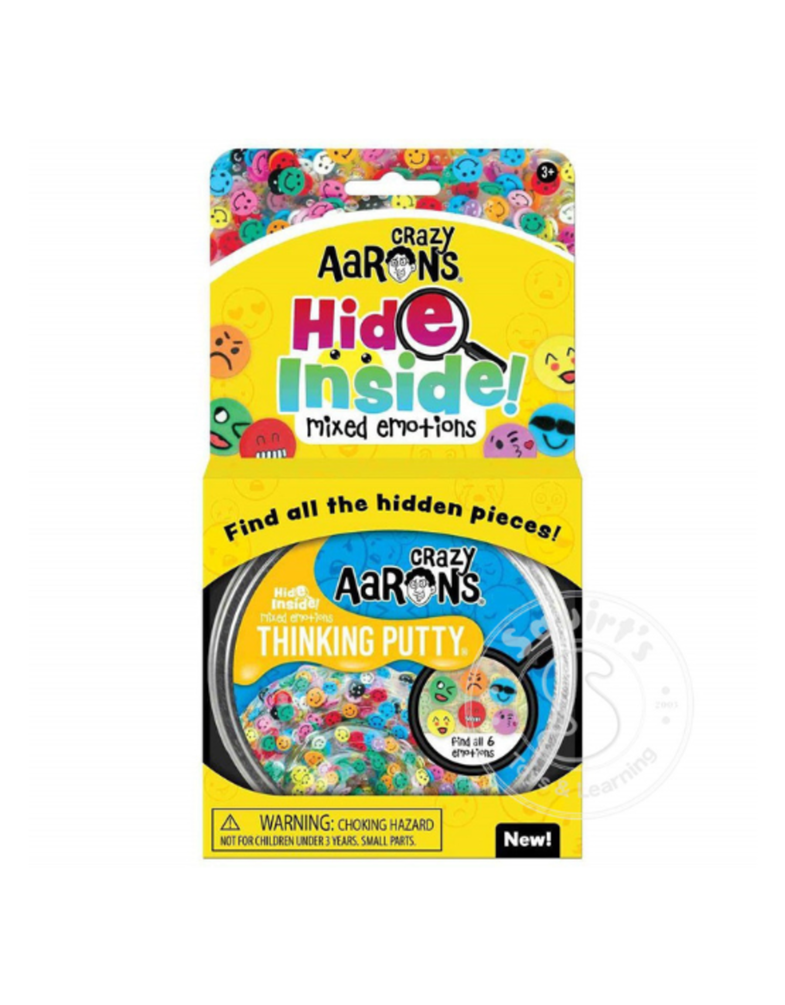 Crazy Aarons Crazy Aarons - 4" Mixed Emotions Thinking Putty