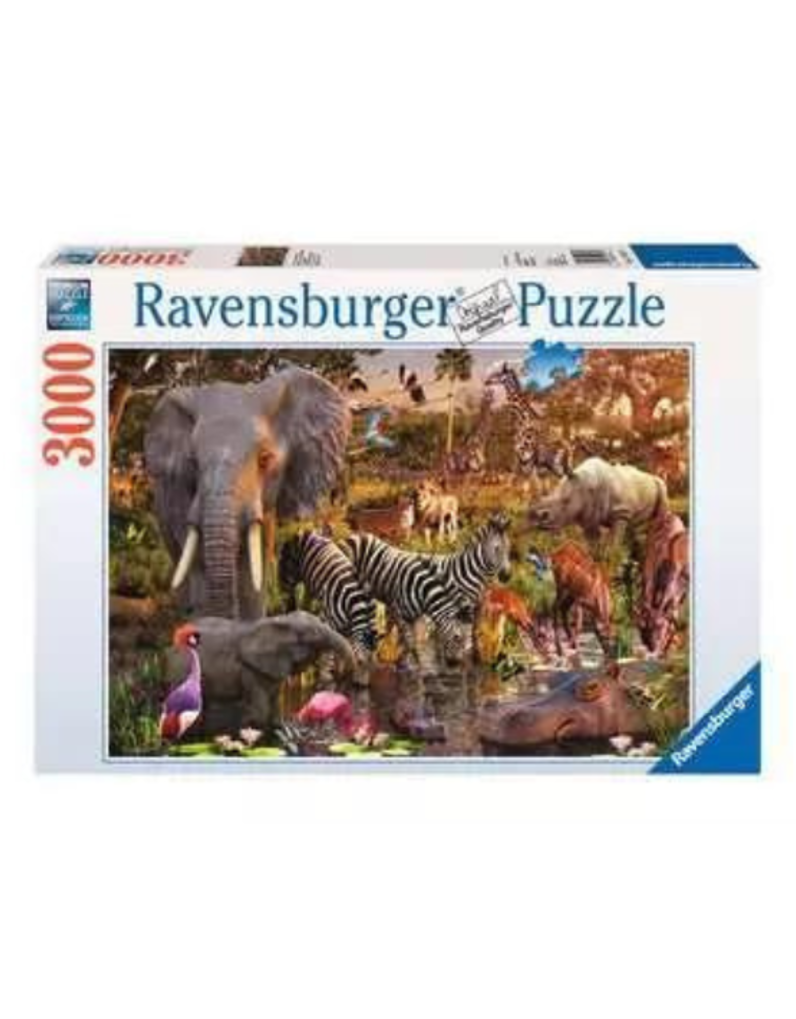 Ravensburger Ravensburger - 3000 pcs - African Animal World