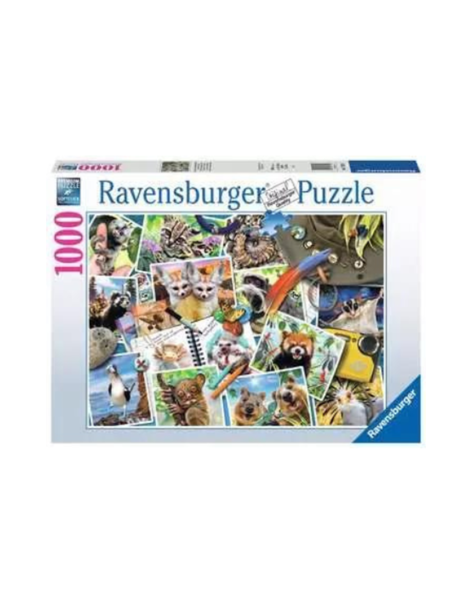 Ravensburger Ravensburger - 1000 pcs - A Traveler's Animal Journal
