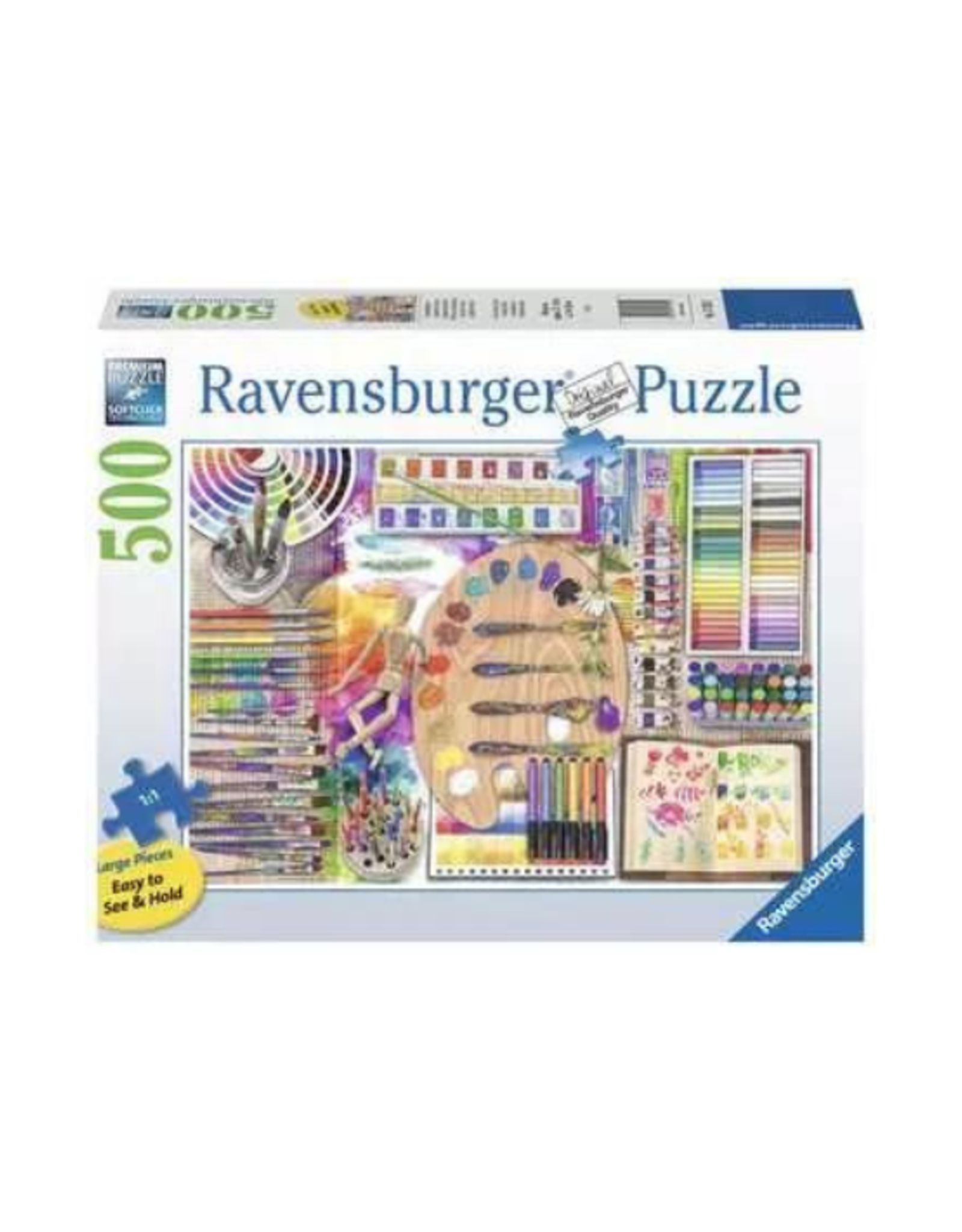 Ravensburger Ravensburger - 500 pcs - The Artist's Palette