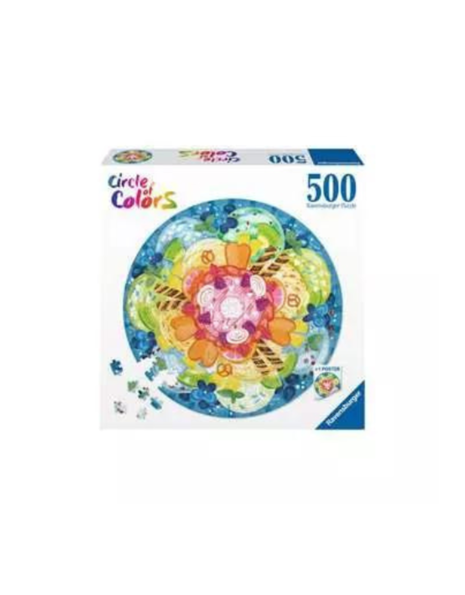 Ravensburger Ravensburger - 500 pcs- Circle of Colors: Ice Cream