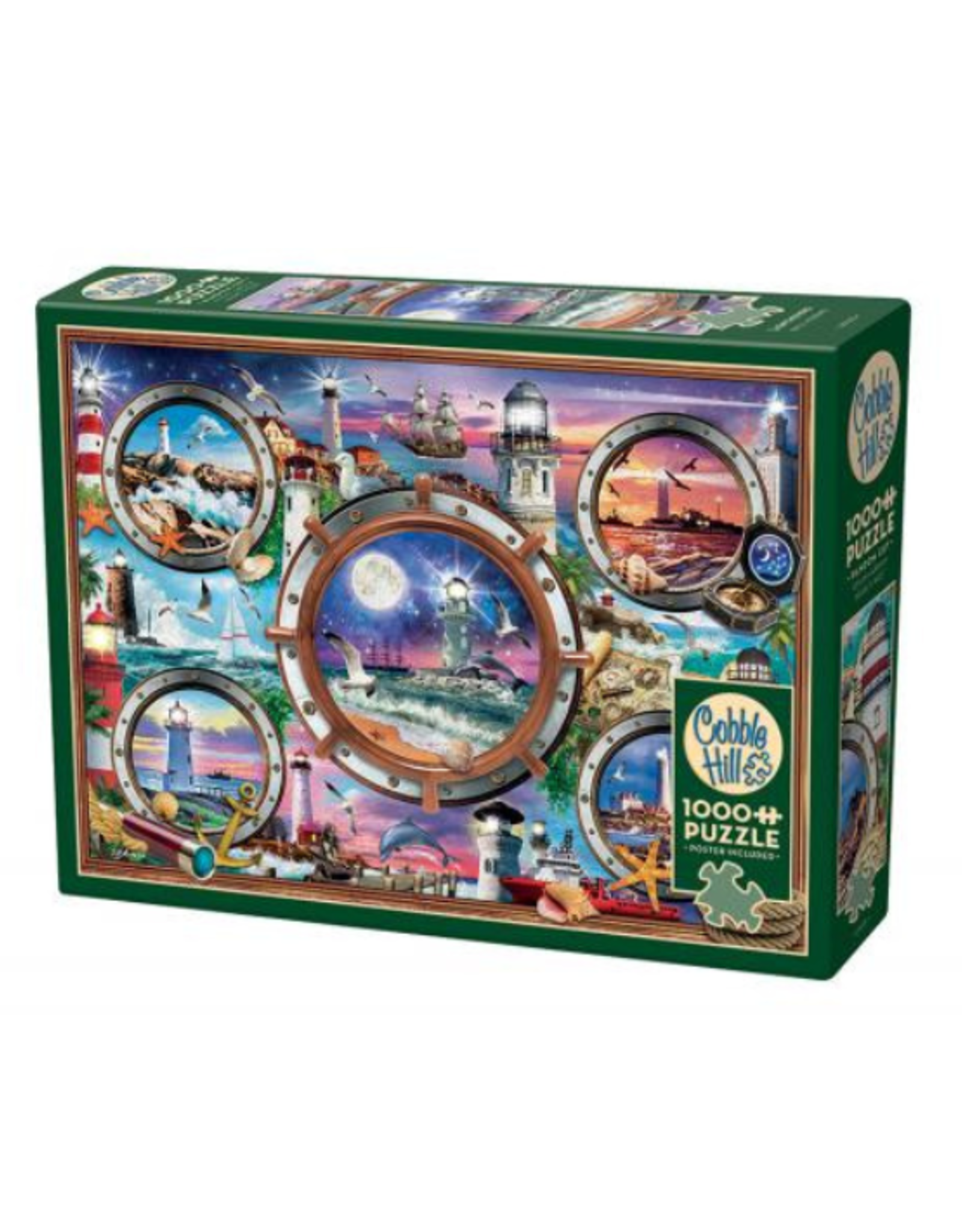 Cobble Hill Cobble Hill: Crystal Art Kit Large - Sea Life