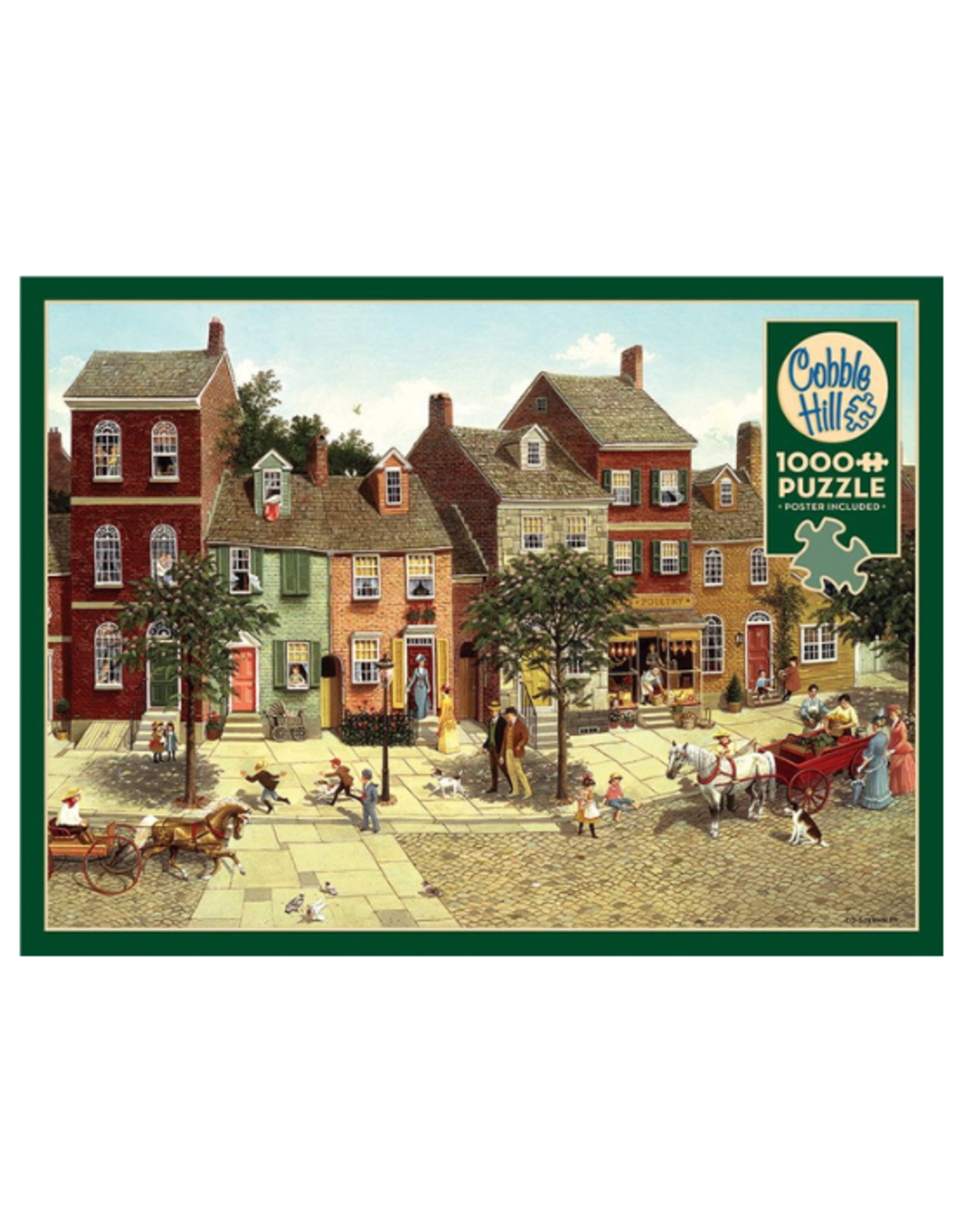Cobble Hill Cobble Hill - 1000pcs - The Curve in the Square
