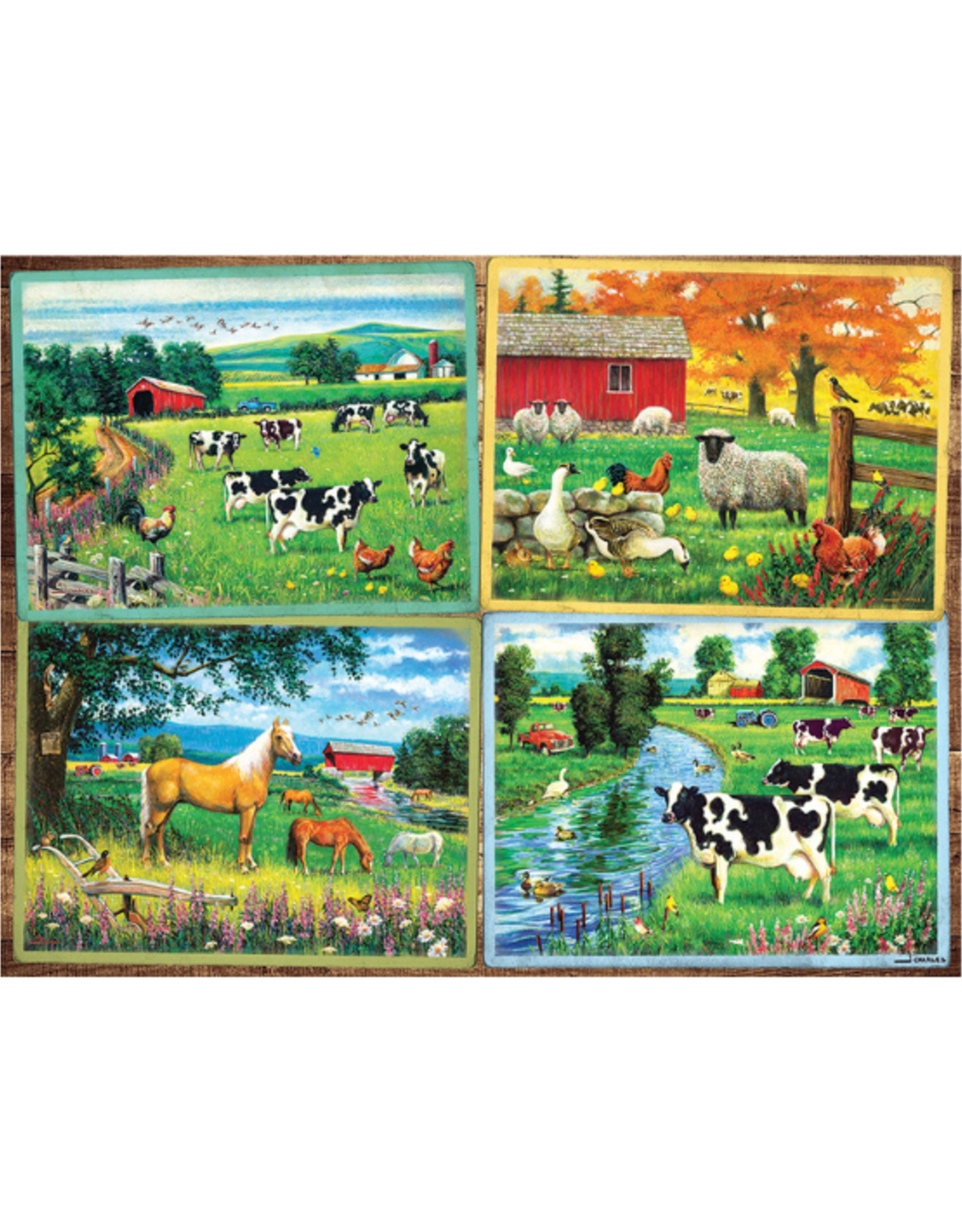 Cobble Hill Cobble Hill - 275 pcs - Easy Handling - Country Friends