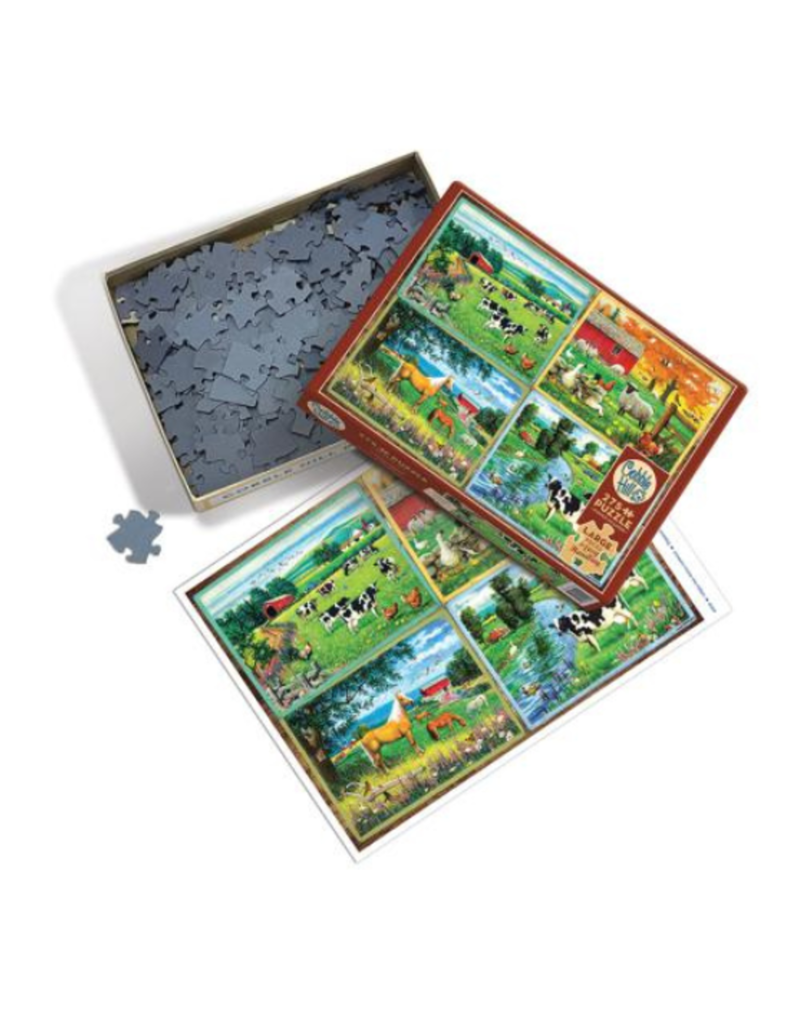 Cobble Hill Cobble Hill - 275 pcs - Easy Handling - Country Friends