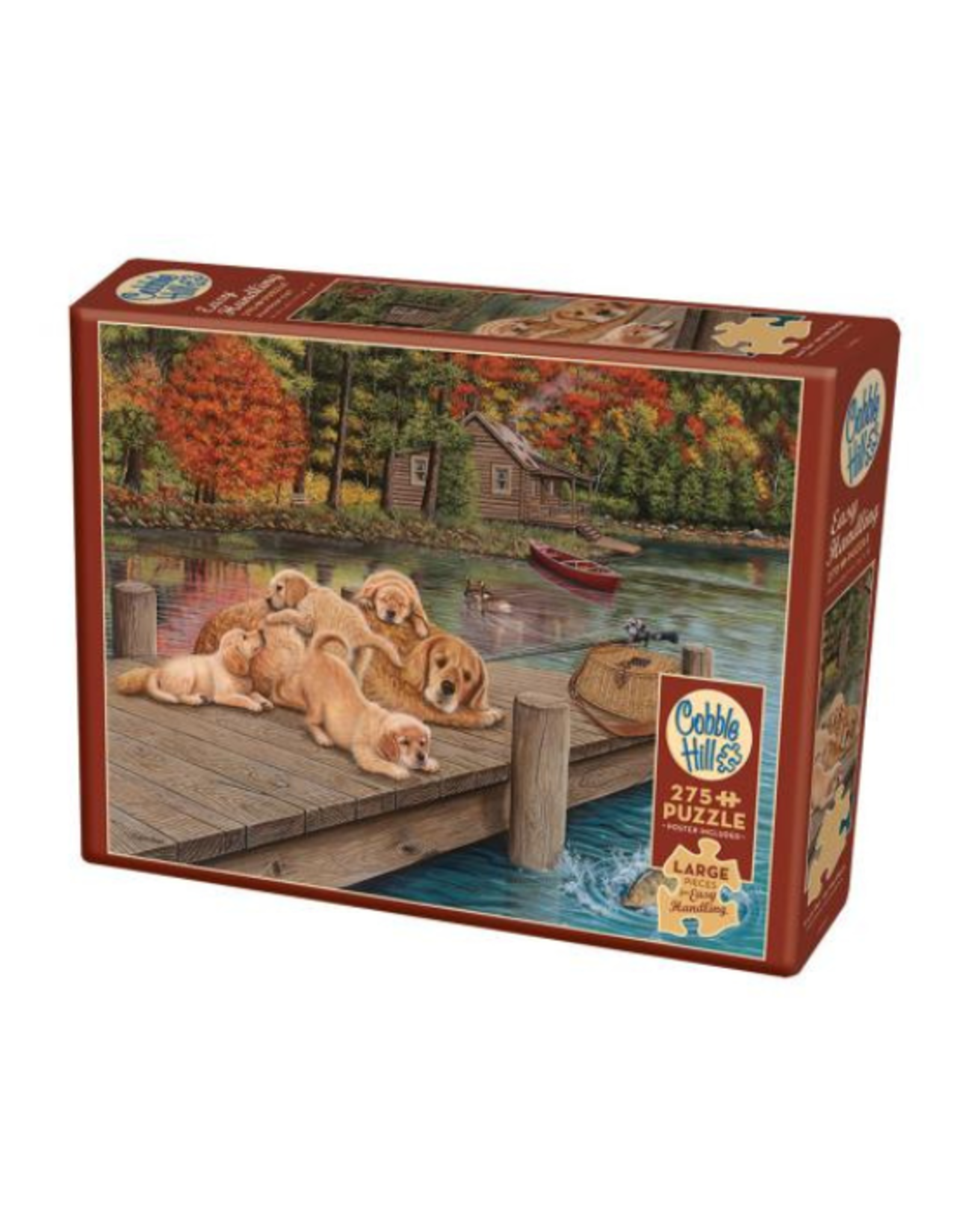 Cobble Hill Cobble Hill - 275 pcs - Easy Handling - Lazy Day on the Dock