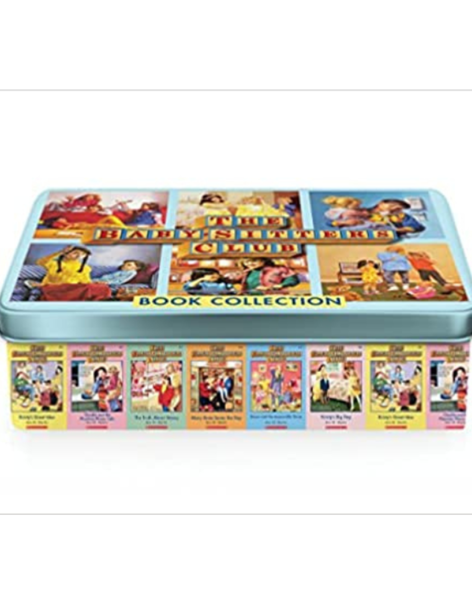 Scholastic Books Book - The Baby-Sitters Club Retro Tin - Box Set #1 (1-6)