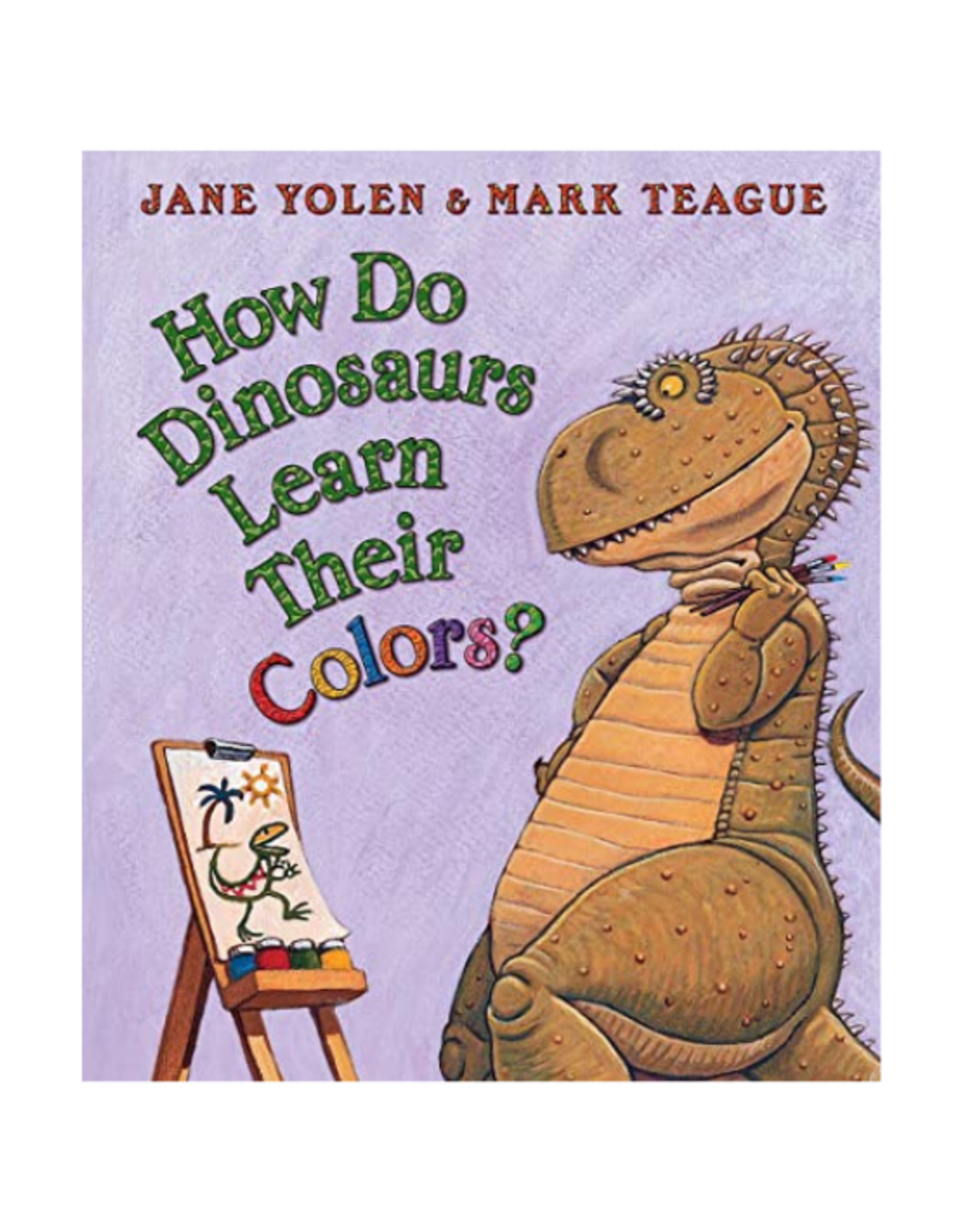 Scholastic Books Book - How Do Dinosaurs Learn Colors?