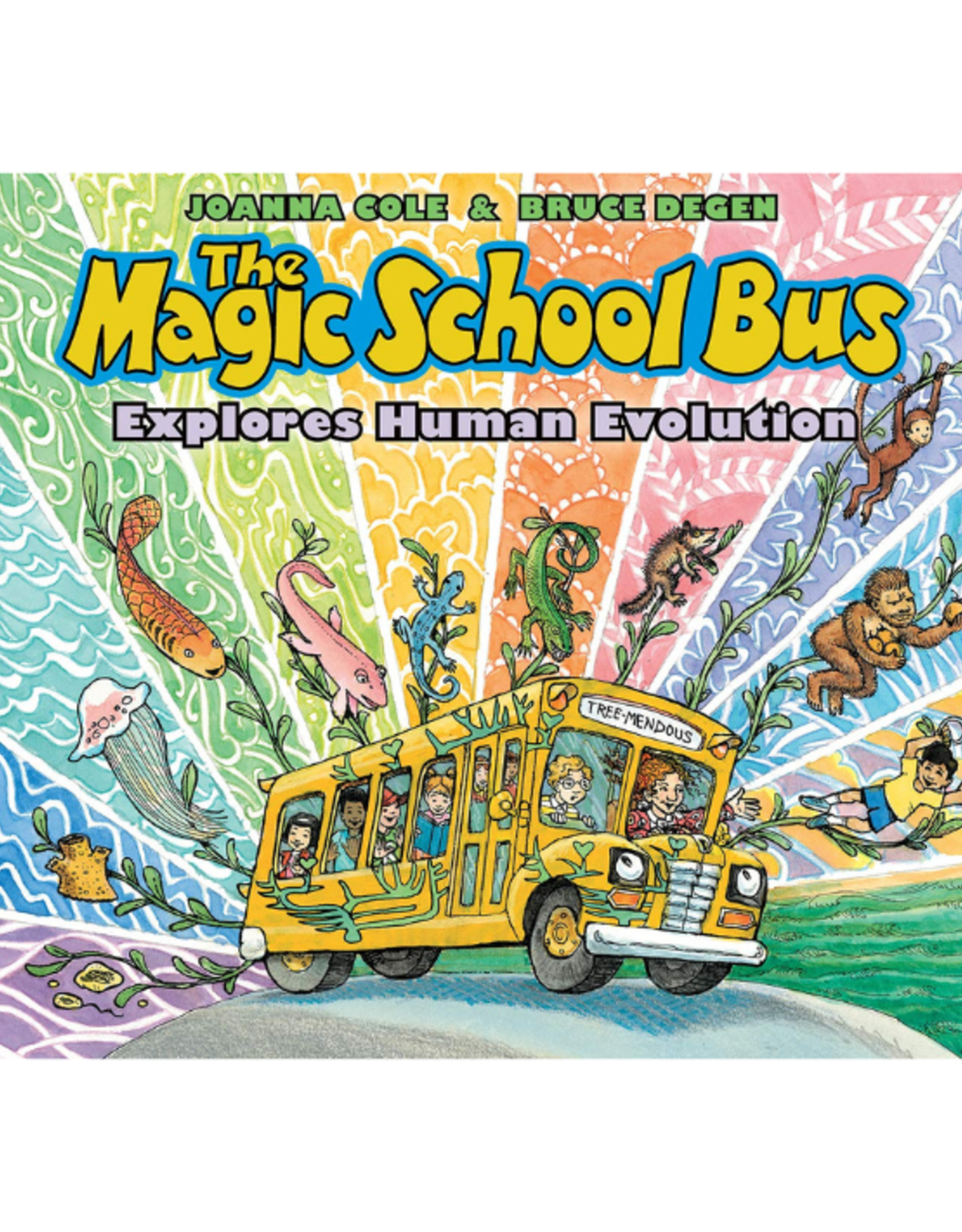 Scholastic Books Book - The Magic School Bus Explores Human Evolution