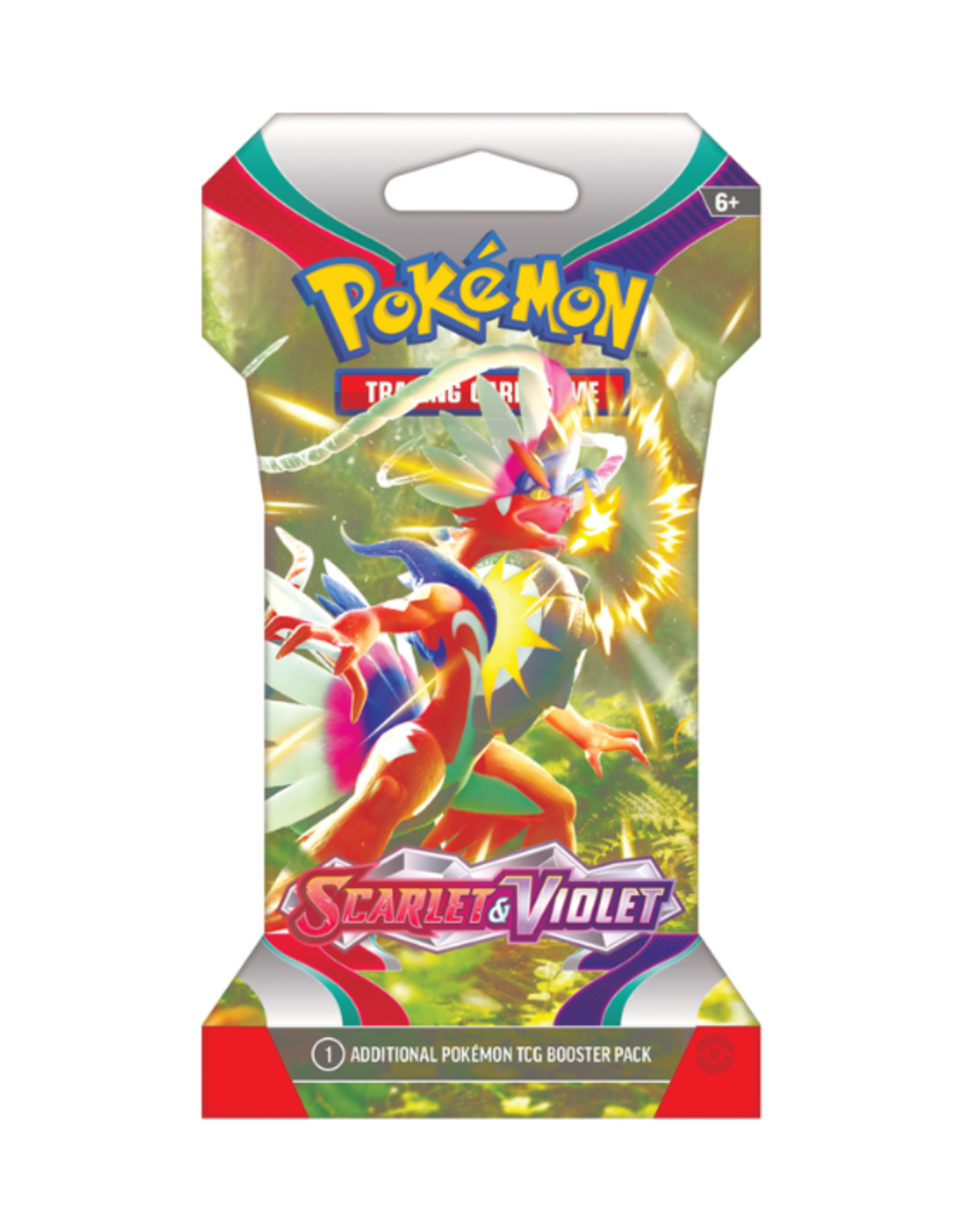 Pokemon TCG Pokemon TCG - Scarlet & Violet Sleeved Booster Pack