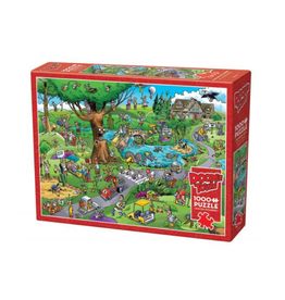 Cobble Hill DoodleTown: Par for the Course (1000pcs)