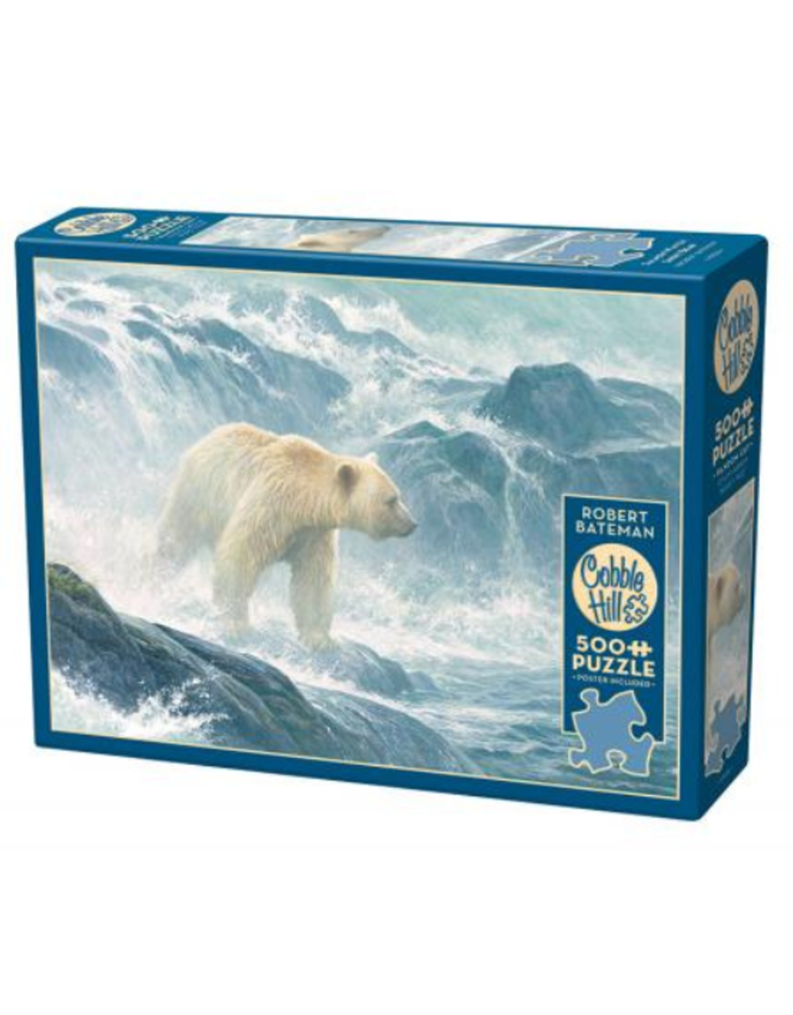 Cobble Hill Cobble Hill - 500 Pcs - Salmon Watch: Spirit Bear