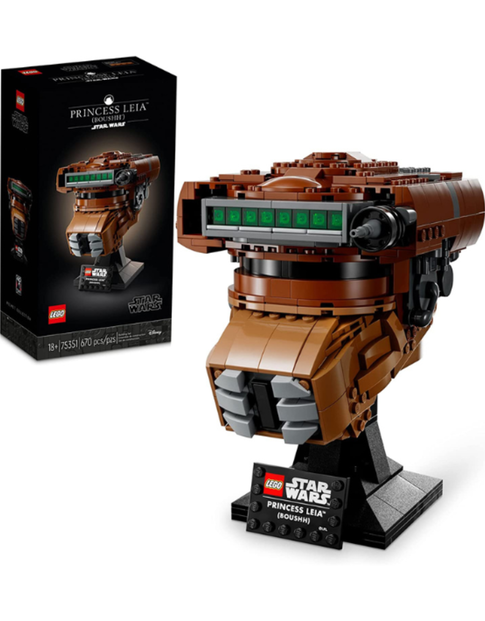 Lego Lego - Star Wars - 75351 - Princess Leia (Boushh) Helmet