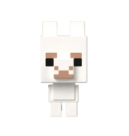 Mattel Games Minecraft Mob Head Mini Figure (White Llama)