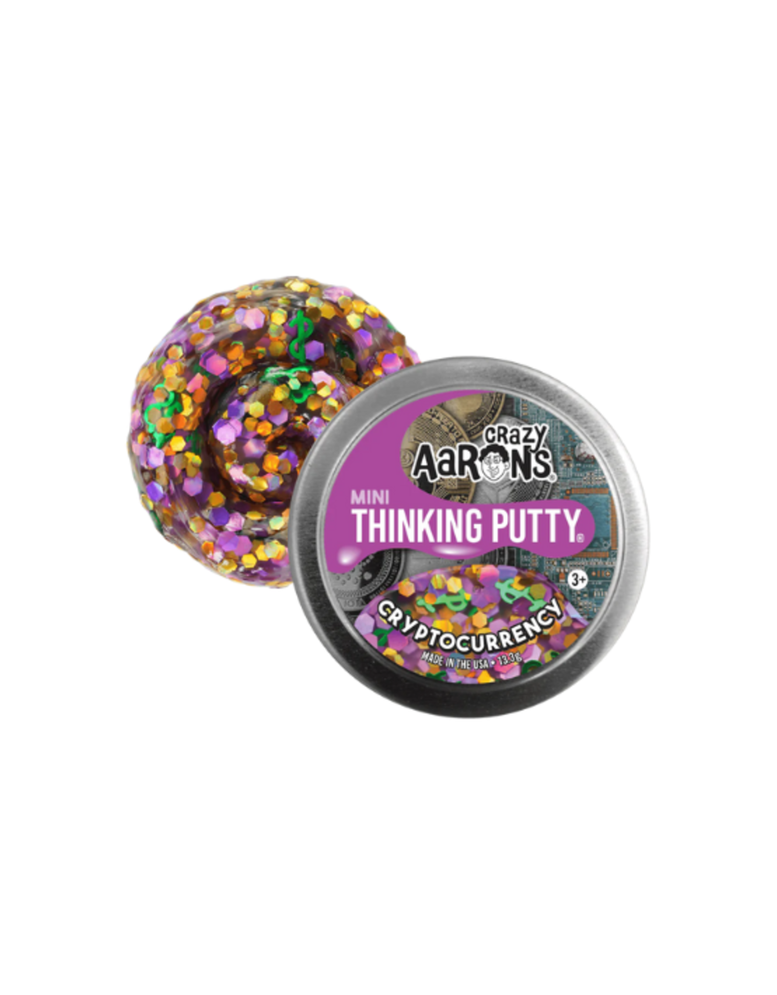 Crazy Aarons Crazy Aarons Thinking Putty - 0.47oz - Cryptocurrency