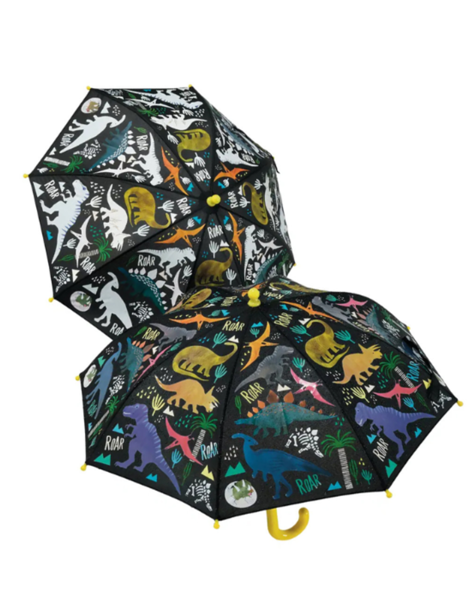 Floss & Rock Floss & Rock - Dinosaur Colour Changing Umbrella