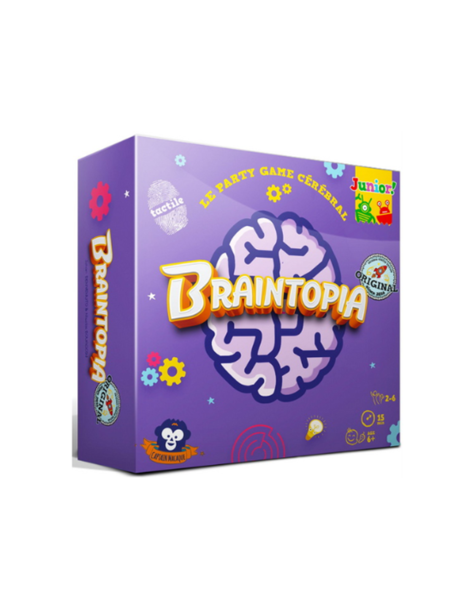 Captain Macaque - Braintopia Junior