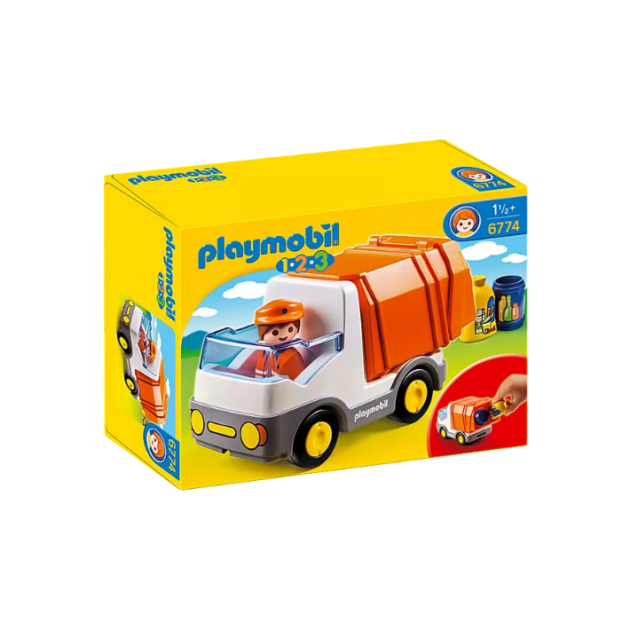 Playmobil 123 sales recycling truck